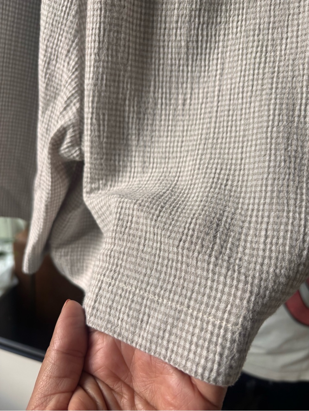 VINTAGE | northern reflections gingham shorts | size large - Picture 6 of 6